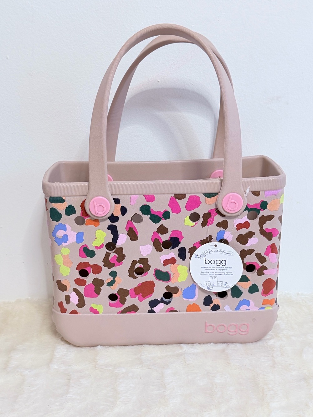 Bogg Bitty Bogg Bag Printed leopard new with tags!